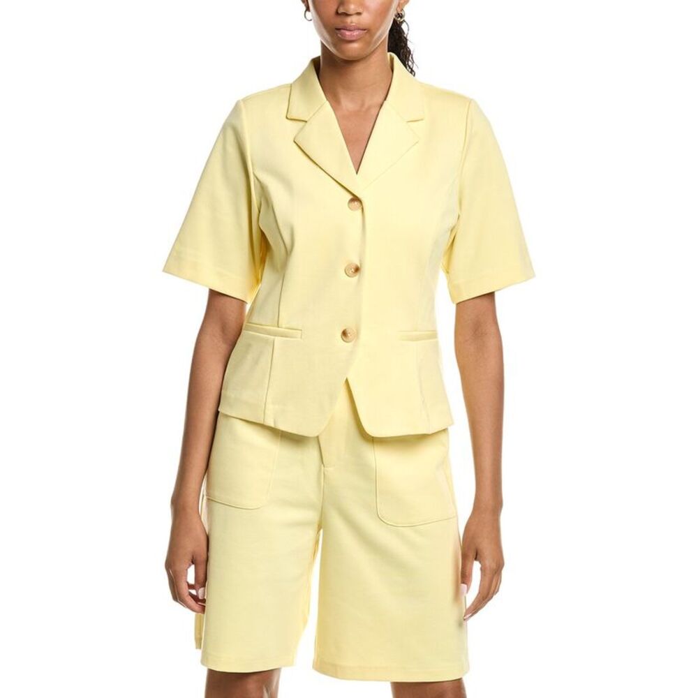 Ichi Womens  Ihkate Trend Jacket, Yellow